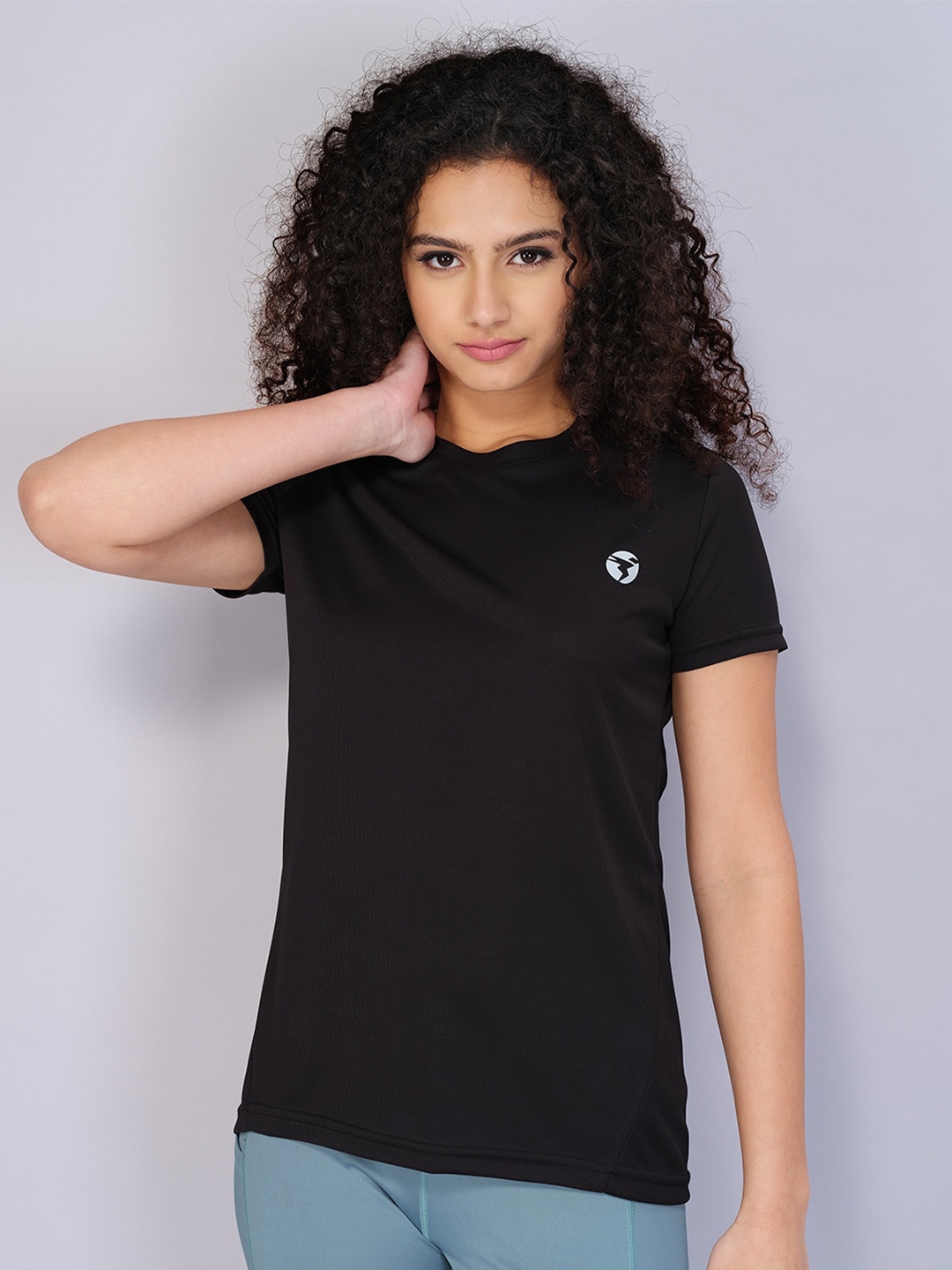 

Technosport Antimicrobial Training or Gym T-shirt, Black