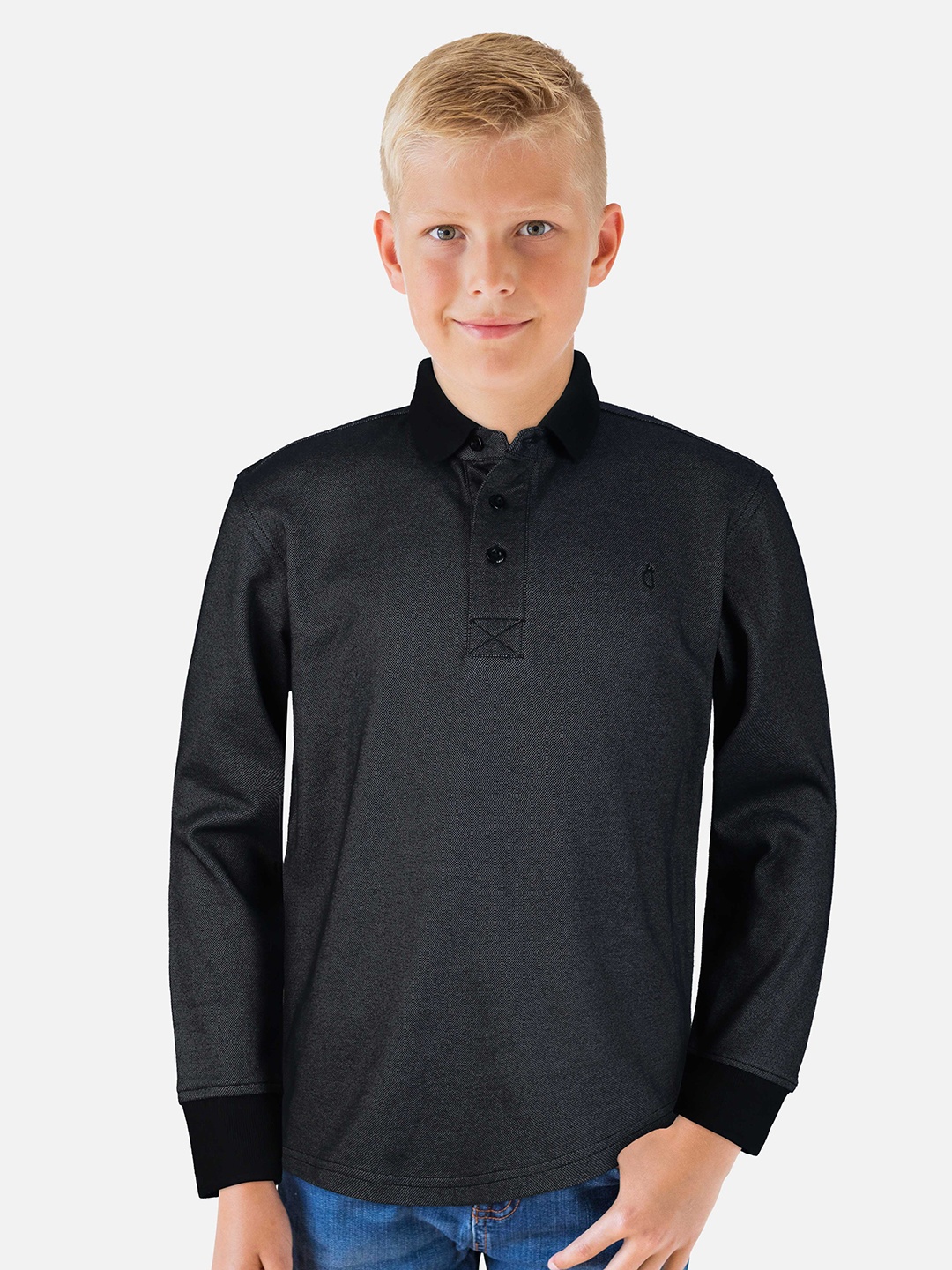 

Gini and Jony Boys Cotton T-shirt, Grey