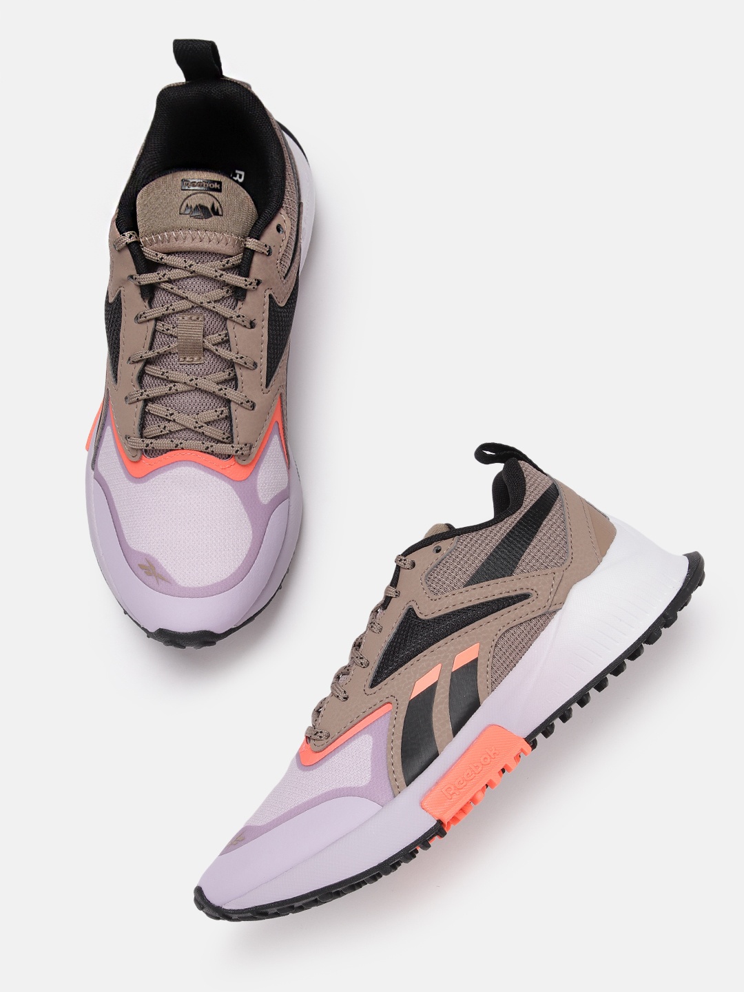 

Reebok Women Colourblocked Lavante Trail 2 Running Shoes, Purple