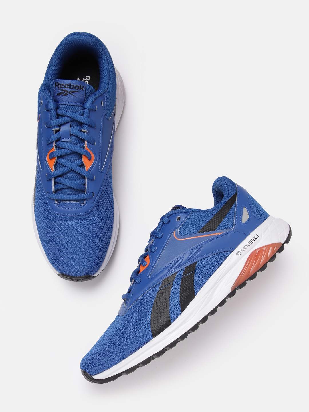 

Reebok Men Woven Design Liquifect 90 2 Running Shoes, Blue