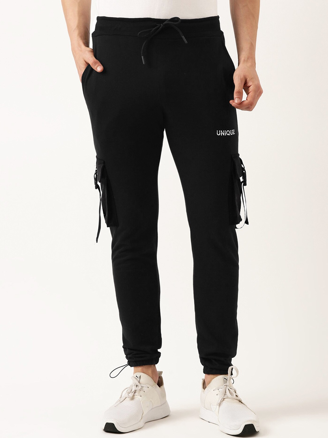 

Maniac Men Mid-Rise Slim-Fit Joggers, Black