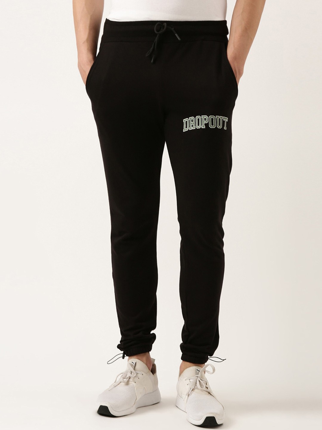 

Maniac Men Mid-Rise Slim-Fit Joggers, Black