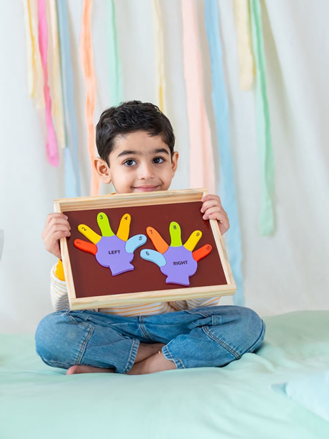 

ilearnngrow Kids Learn the Counting Activity Toy, Maroon