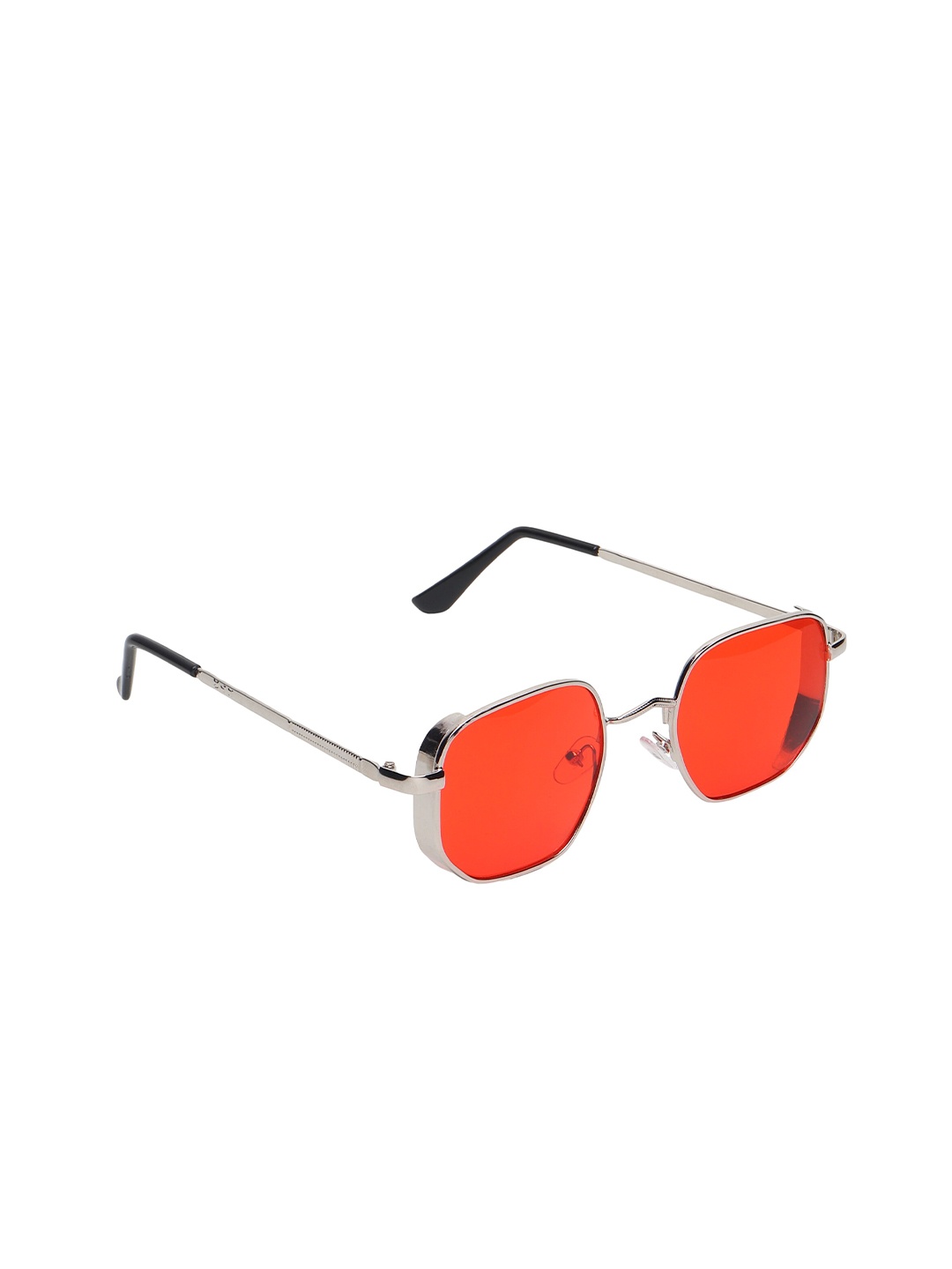 

CRIBA Wayfarer Sunglasses with UV Protected Lens, Red