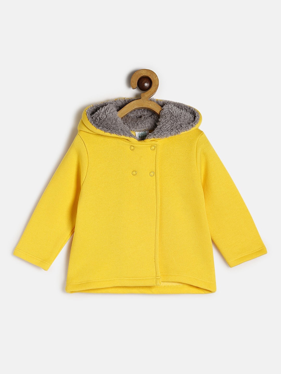 

MINI KLUB Infant Girls Hooded Lightweight Tailored Jacket, Yellow