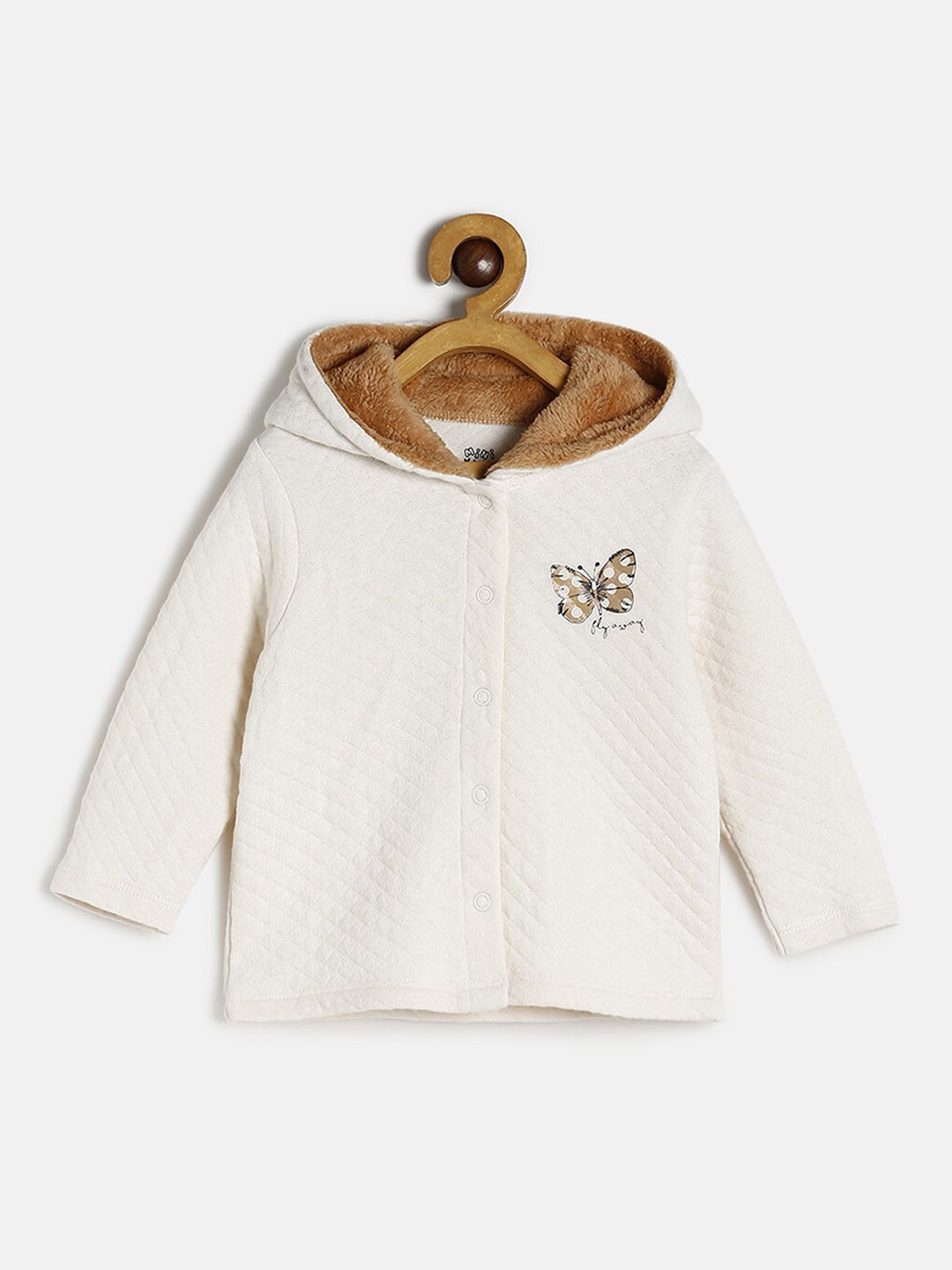 

MINI KLUB Girls Lightweight Hooded Quilted Jacket, Pink