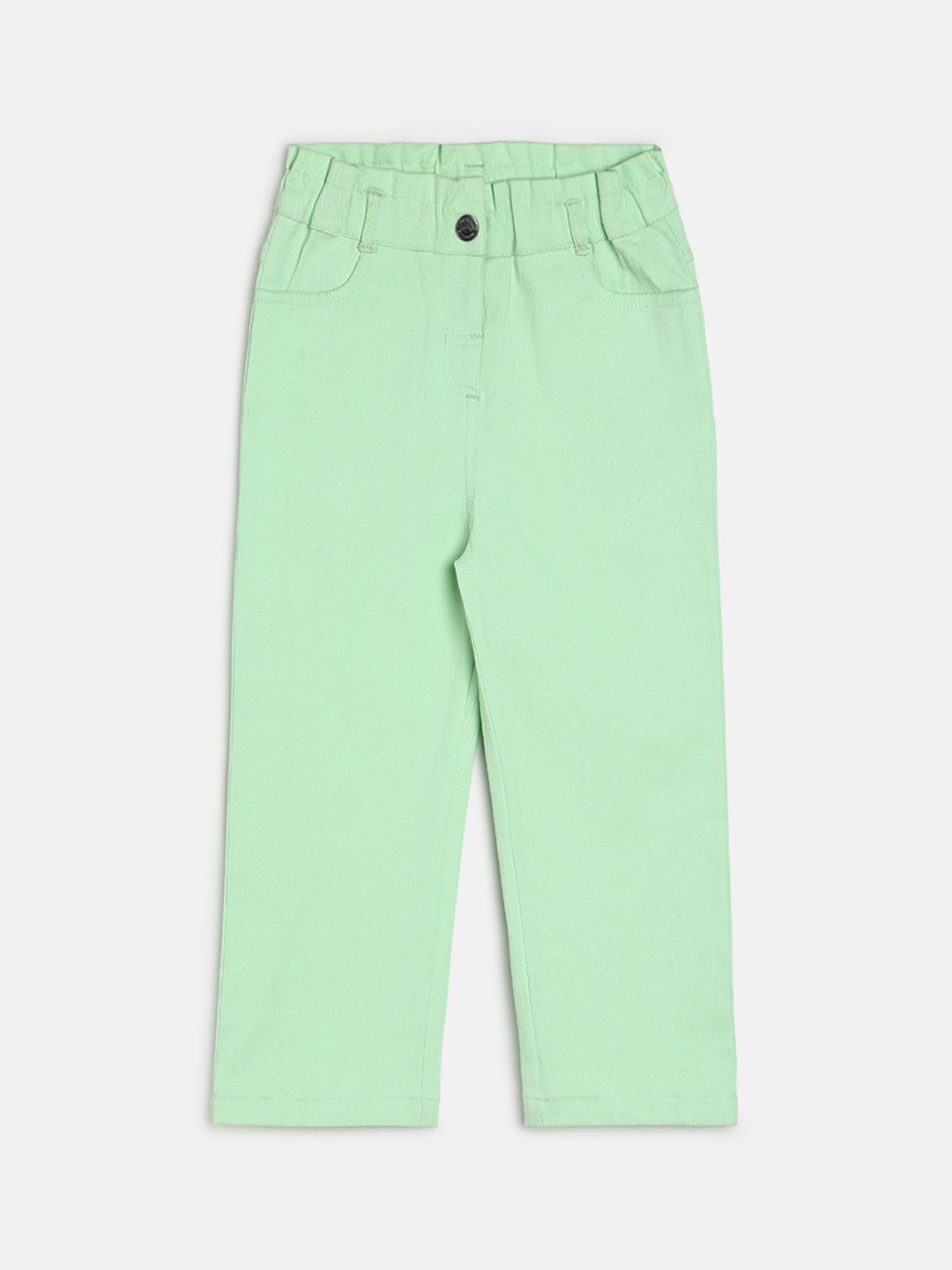 

MINI KLUB Girls Easy Wash Chinos Trousers, Green