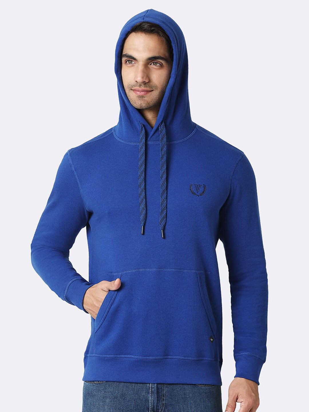 

Van Heusen Media Pocket All Weather Hoodie, Blue