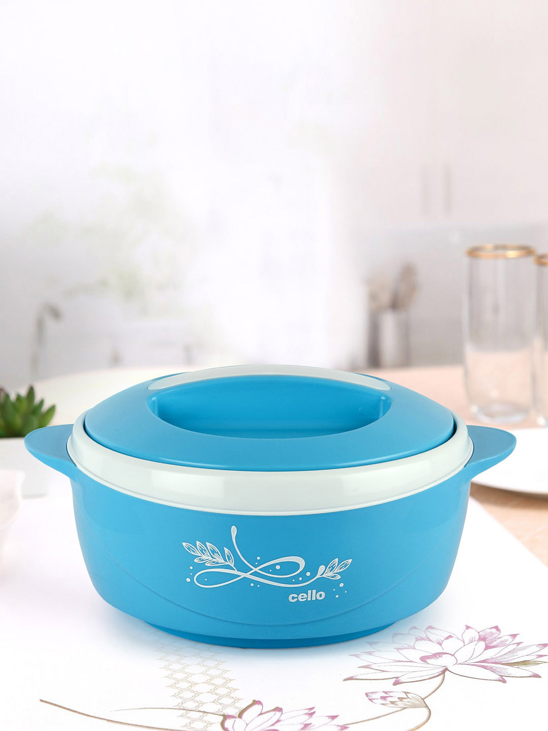 

Cello Sapphire Blue Thermoware Casserole 1.5 L