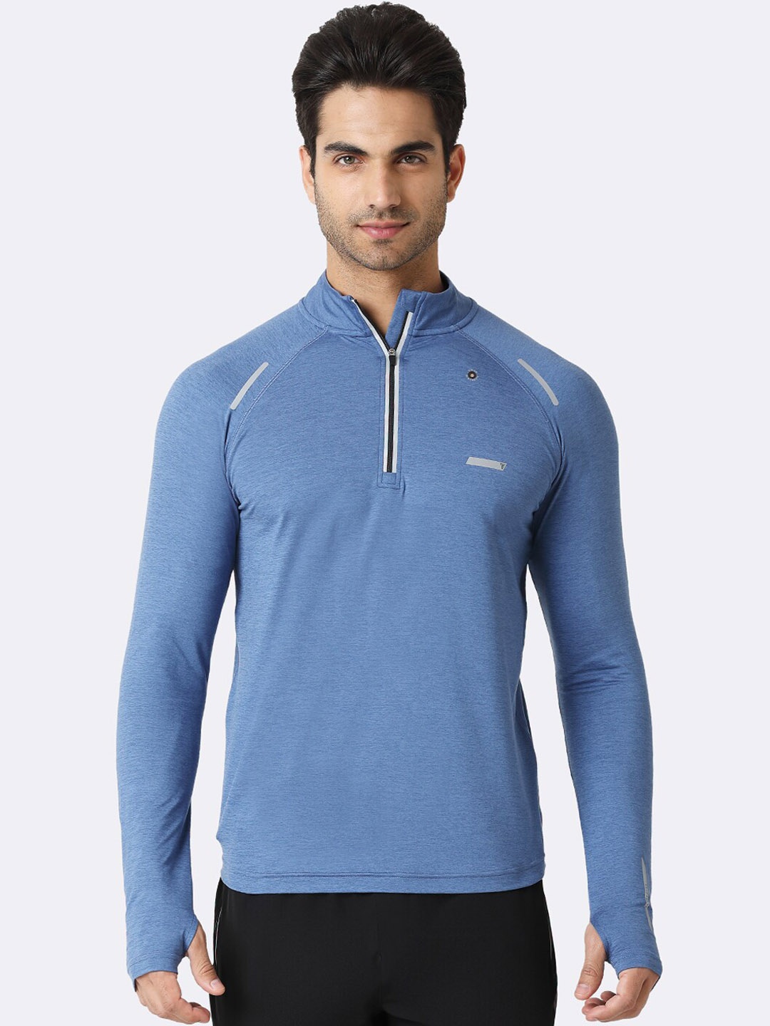 

Van Heusen Men Performance Solid Swift Dry Odour Shield Jacket, Blue
