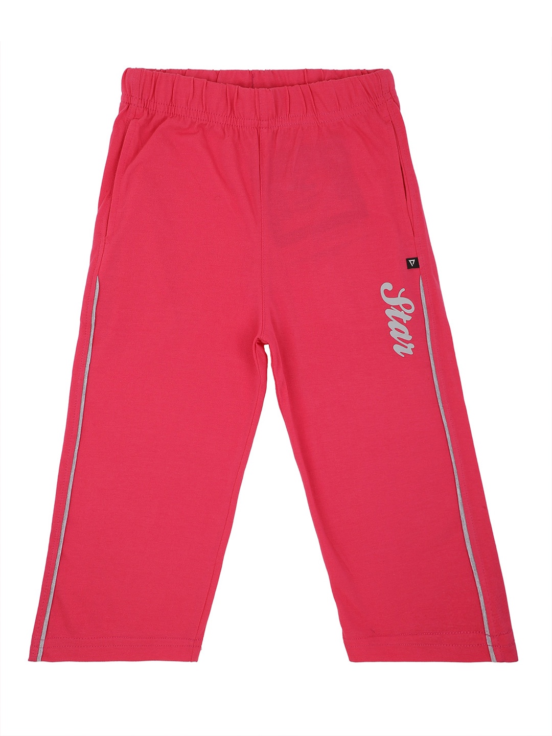 

PROTEENS Girls Regular Fit Cotton Capris, Pink