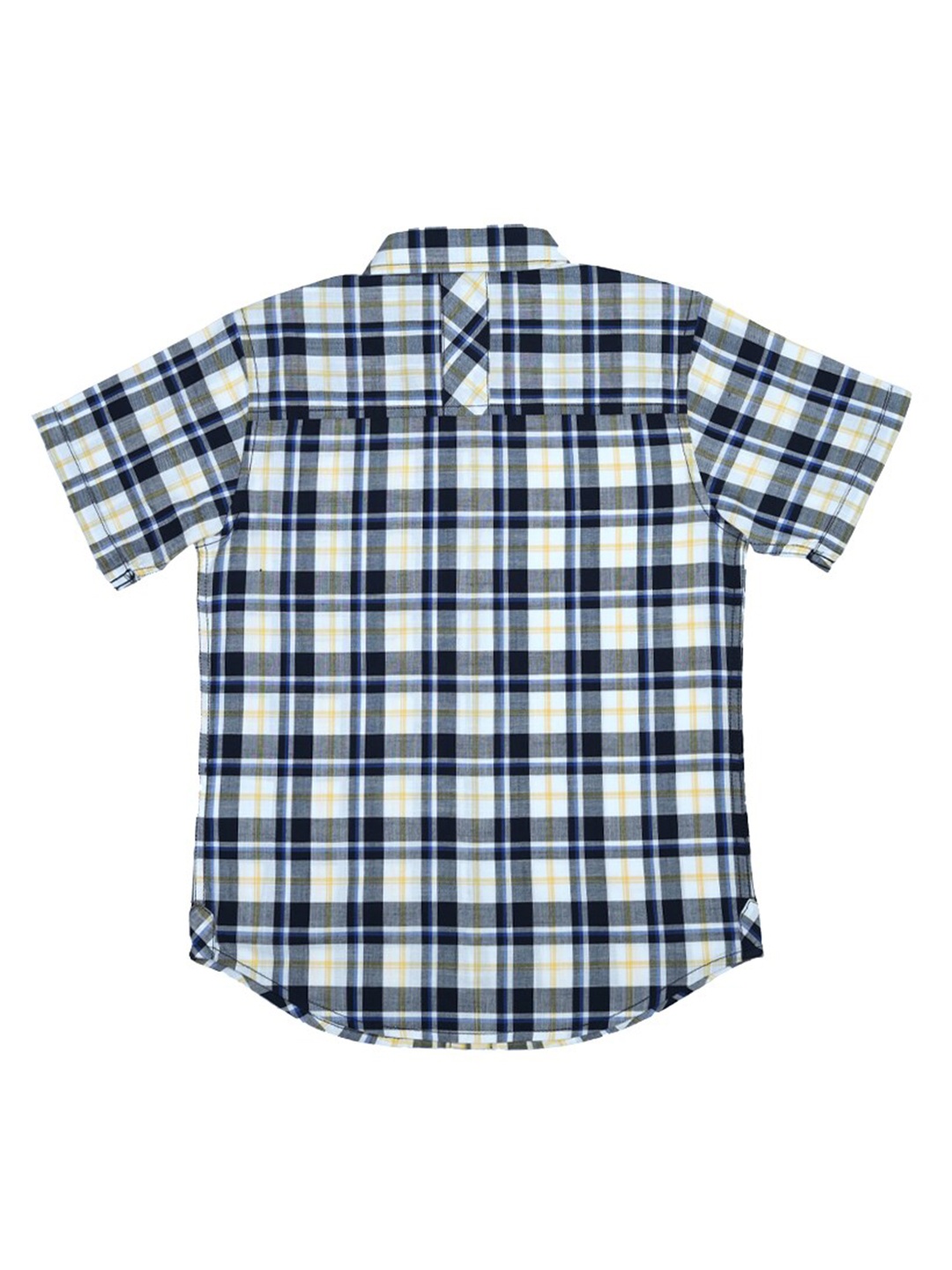 

Gini and Jony Boys Tartan Checked Casual Shirt, Navy blue