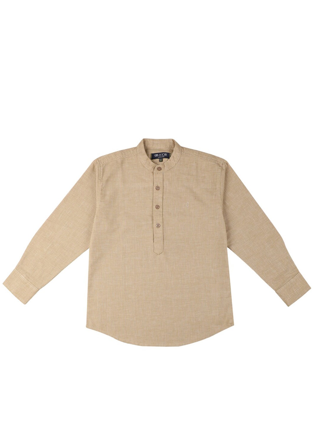 

Gini and Jony Boys Cream-Coloured Casual Shirt