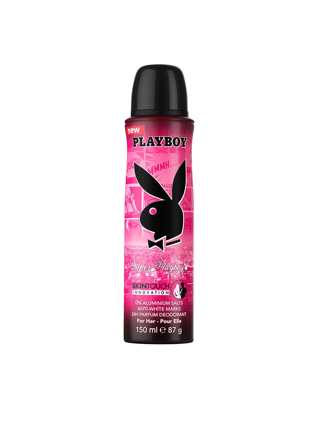 

Playboy Women Super Deodorant 150 ml, Pink