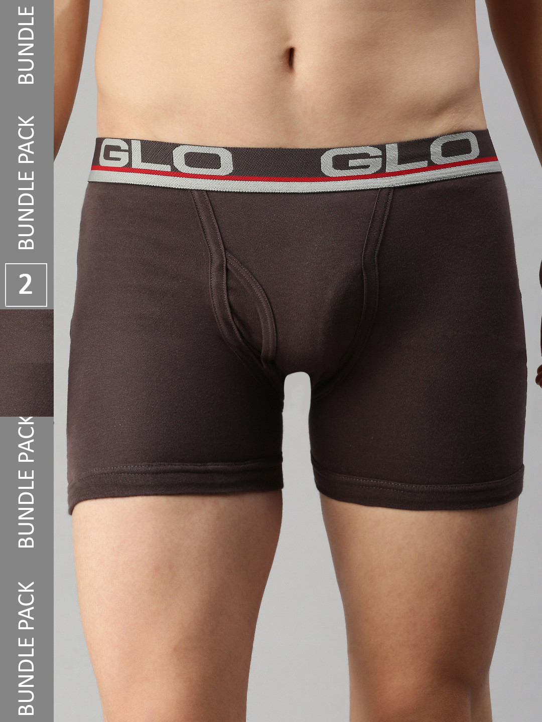 

Lux Cozi Pack Of 2 Outer Elastic Trunks COZI_GLO_INTLOCK_COF_2PC, Coffee brown