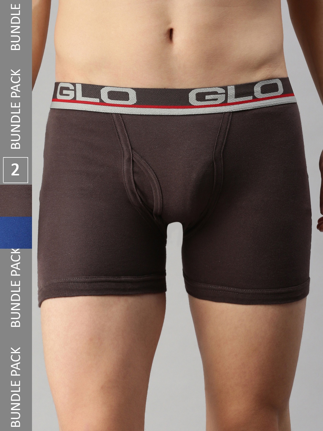 

Lux Cozi Pack Of 2 Outer Elastic Breathable Trunks COZI_GLO_INTLOCK_BU_COF_2PC, Blue
