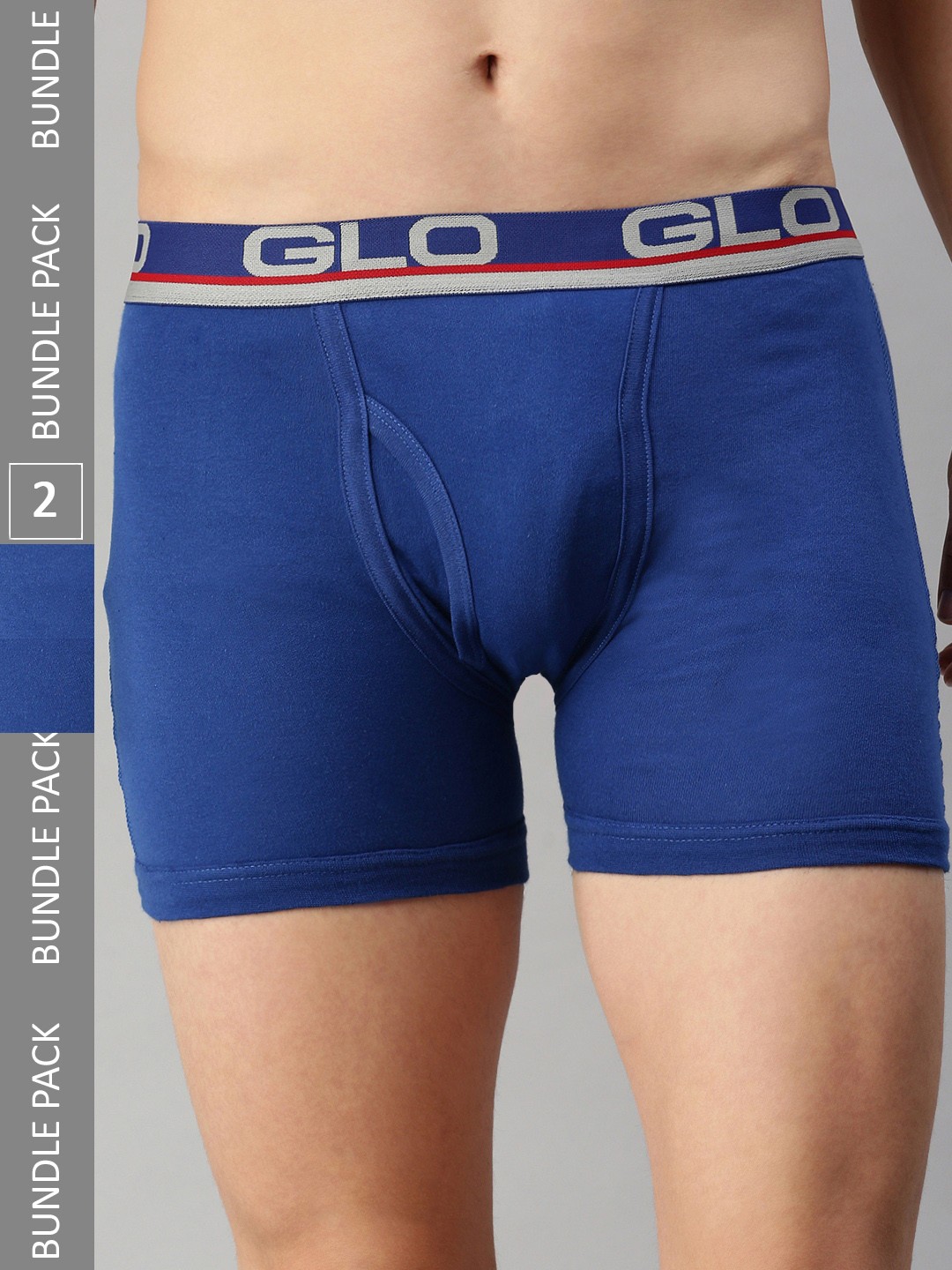 

Lux Cozi Men Pack Of 2 Basic Trunk COZI_GLO_INTLOCK_BU_2PC, Blue