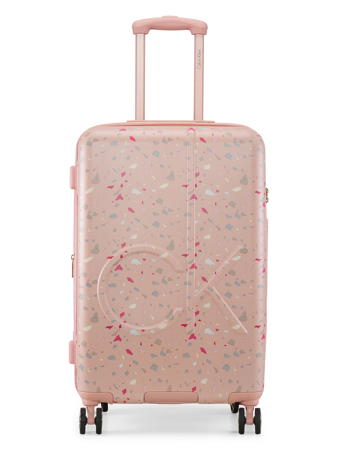 

Calvin Klein Terrazzo Island Dusty Pink Hard Medium Luggage