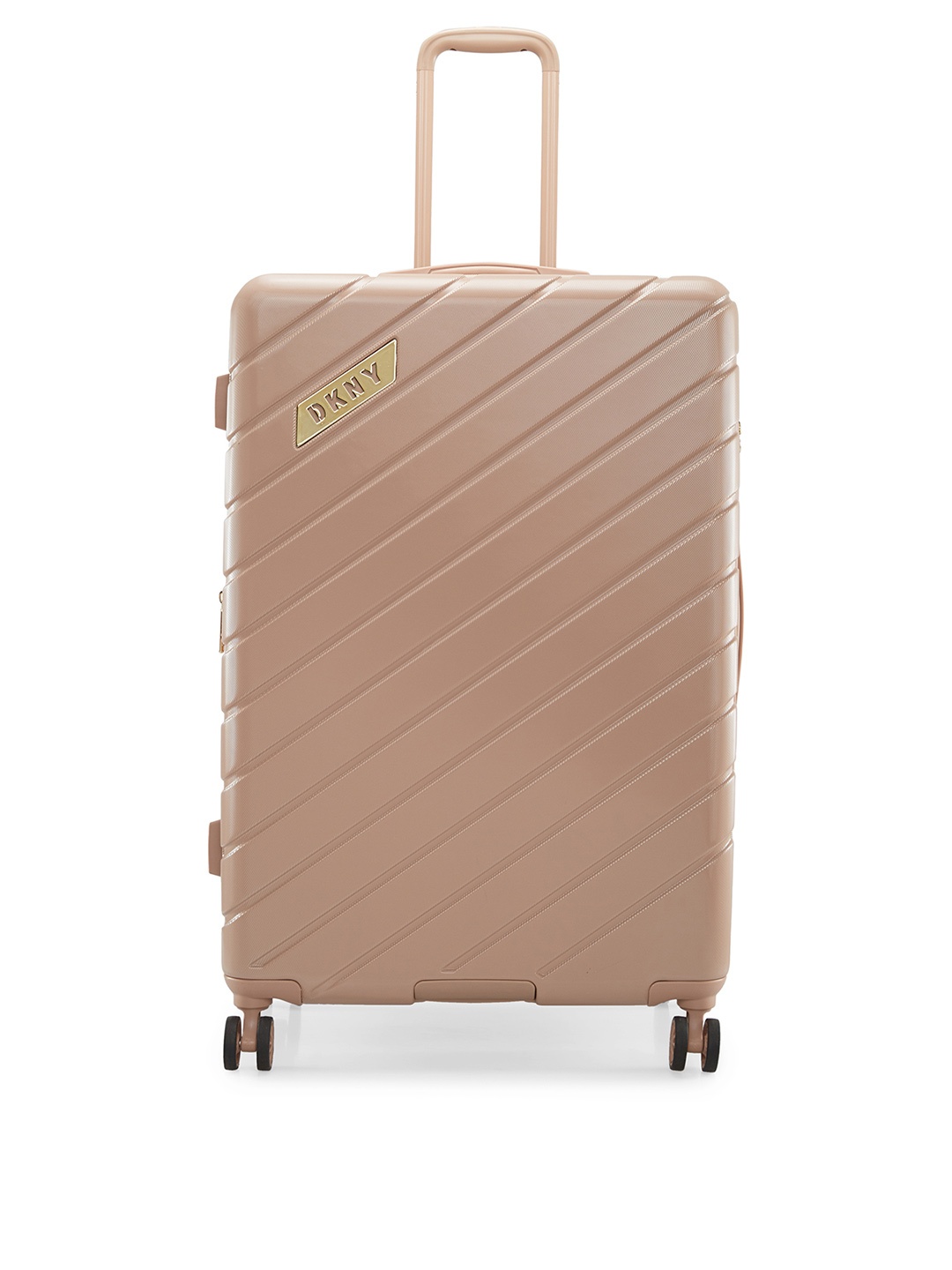 

DKNY BIAS Brown Color ABS Material Hard 28" Large Size Trolley, Beige