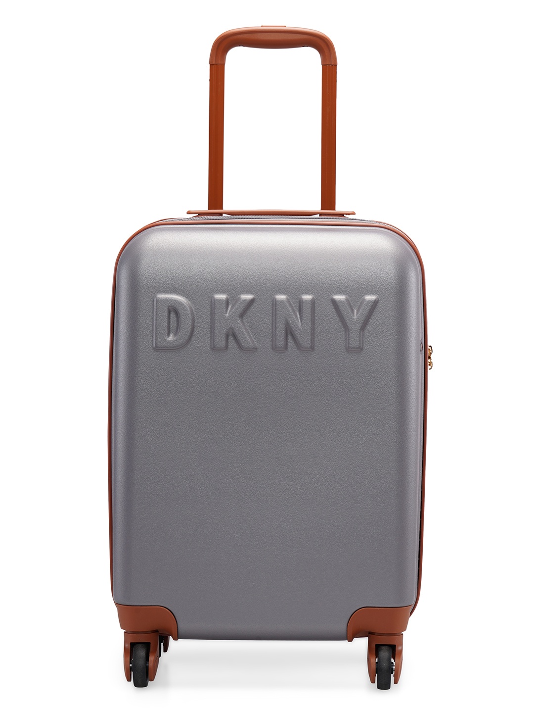 

DKNY Identification Hard-Sided Cabin Trolley Bag- 53 cm, Grey