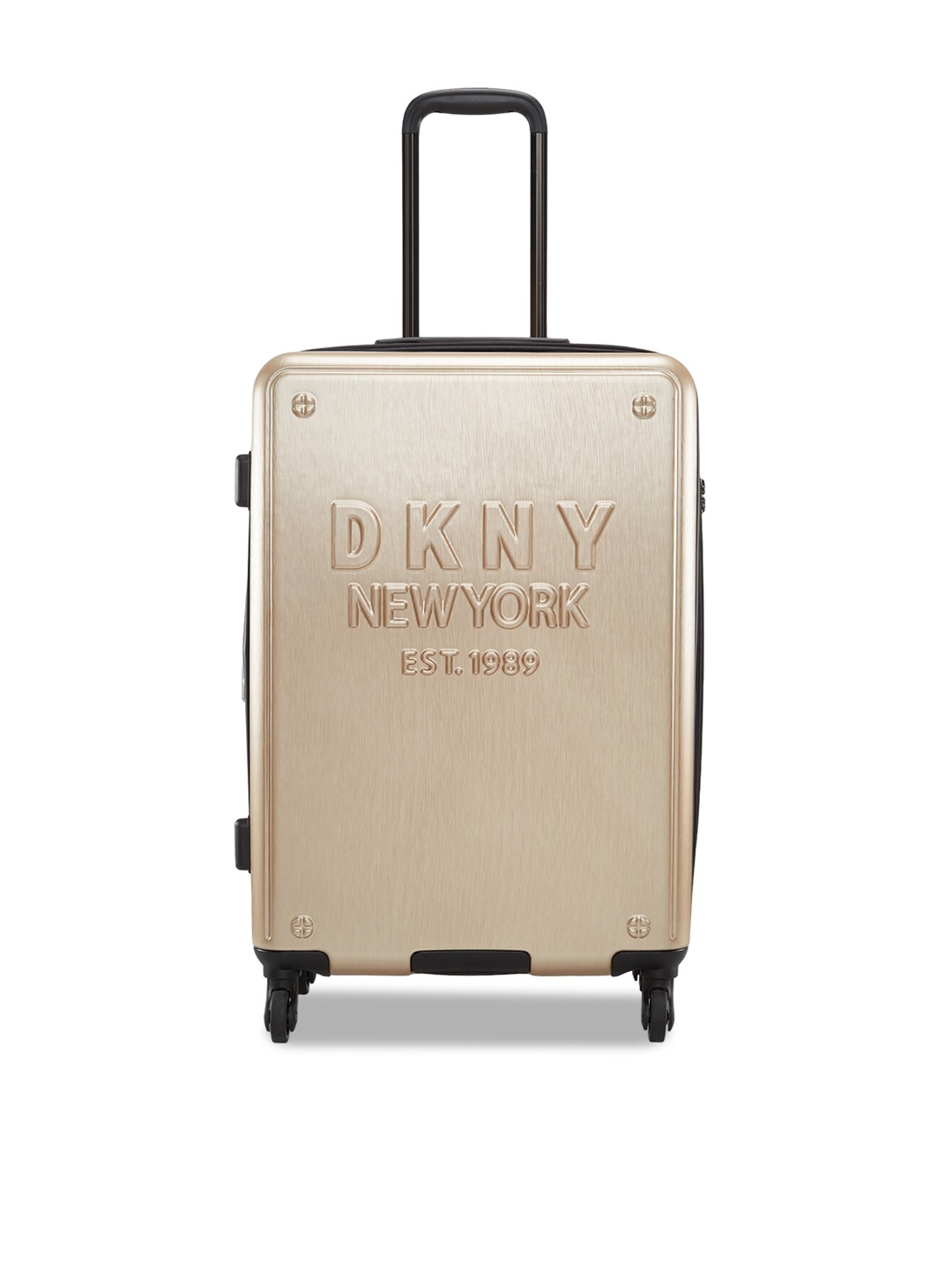 

DKNY New Yorker Hard-Sided Medium Size Trolley Bag, Gold
