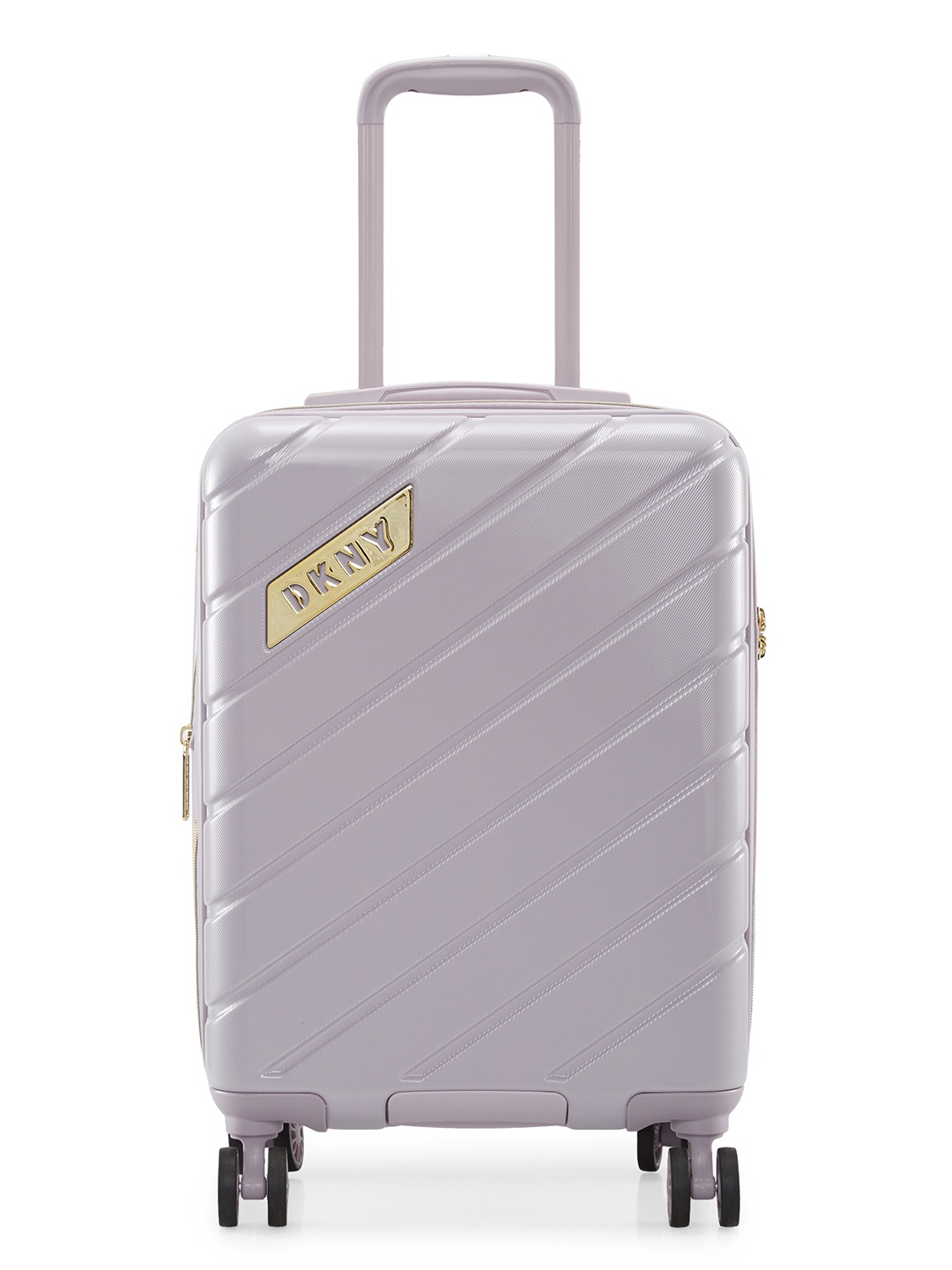 

DKNY Bias ABS Material Hard Cabin Size Trolley Bag, Lavender