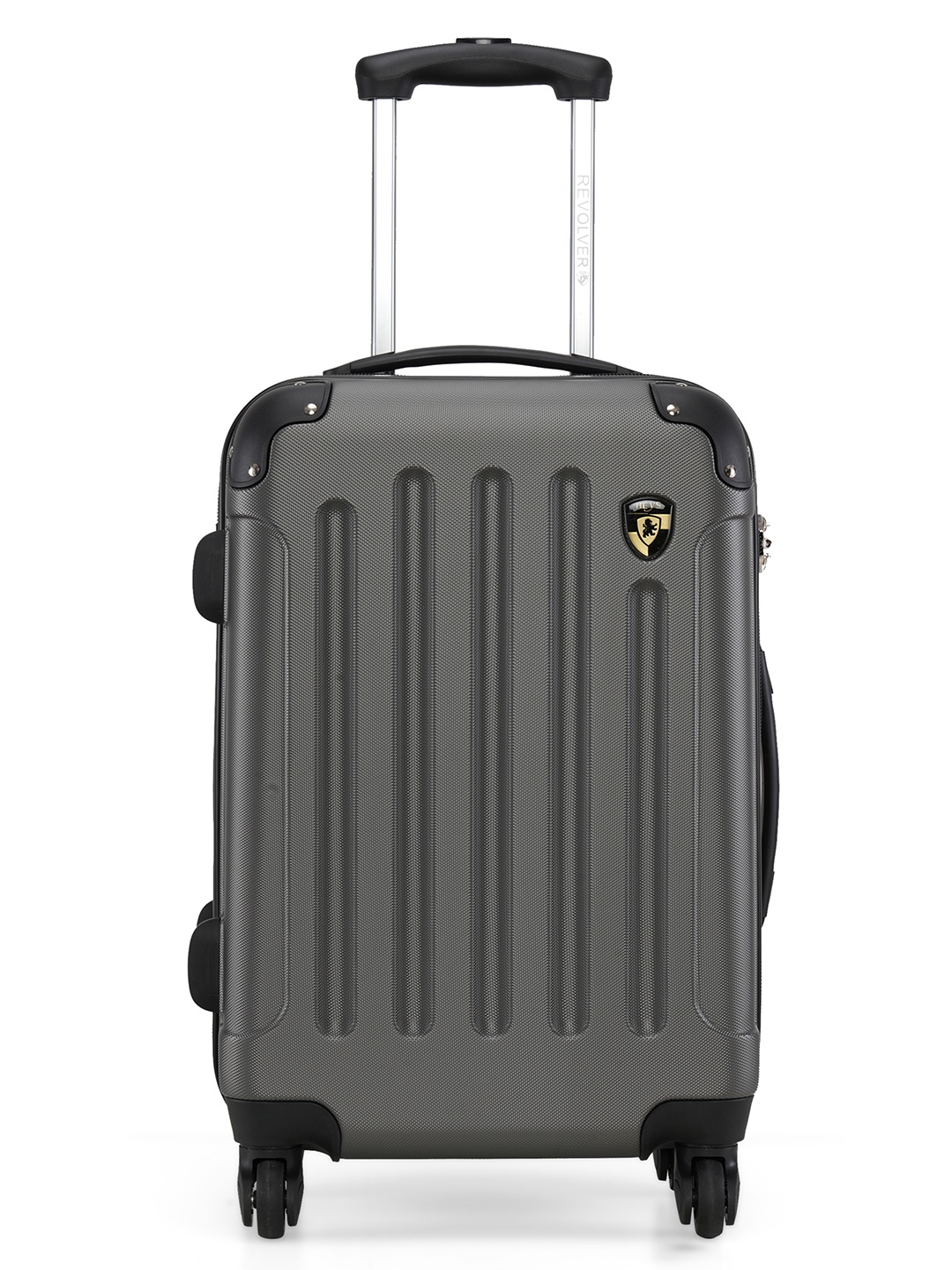 Heys REVOLVER Range Pewter 21" Cabin Hard Trolley Bag, Grey