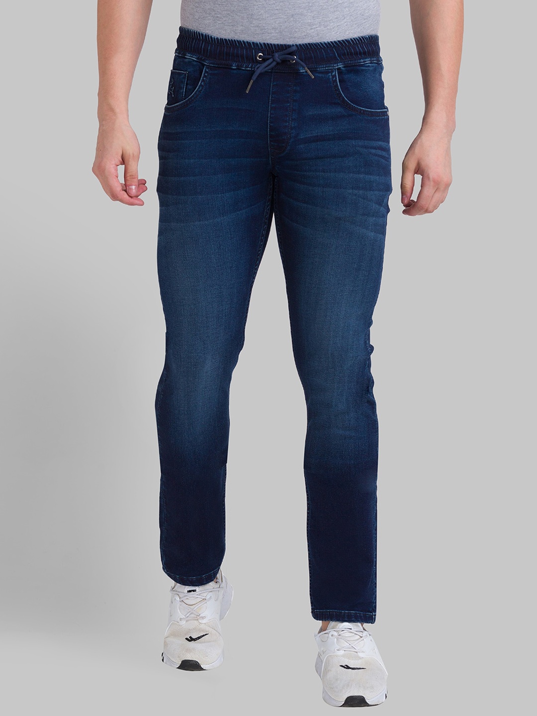 

Parx Men Skinny Fit Light Fade Jeans, Blue