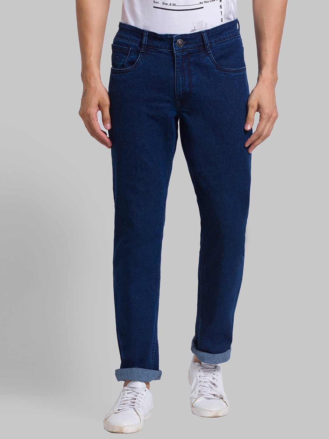 

Parx Men Mid-Rise Slim Fit Jeans, Blue