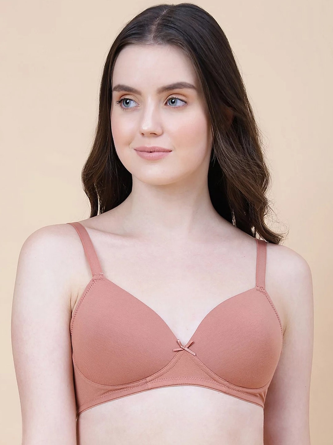 

Marks & Spencer Underwired Lightly Padded All Day Comfort Everyday Bra, Peach