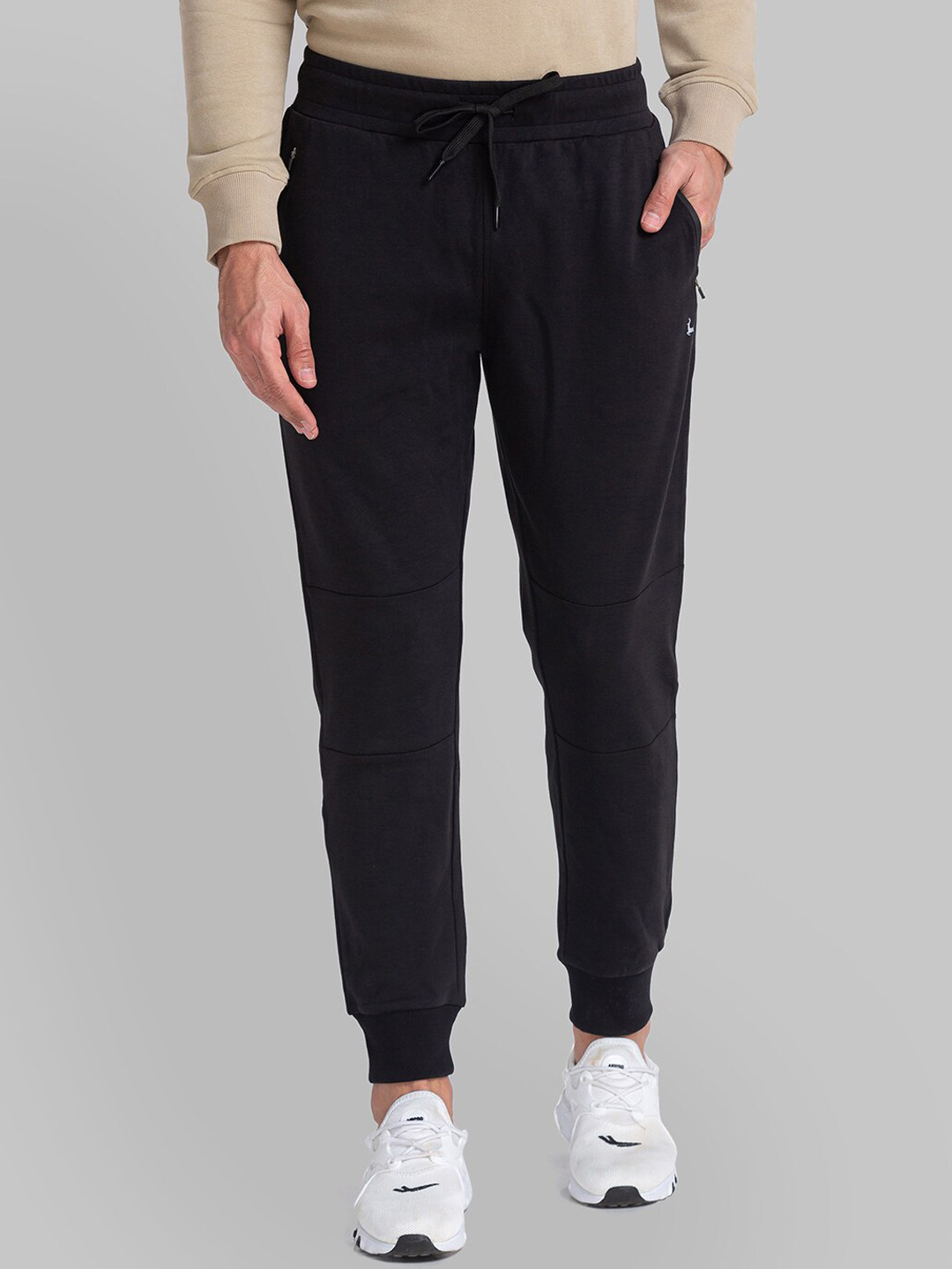 

Parx Men Regular Fit Joggers, Black