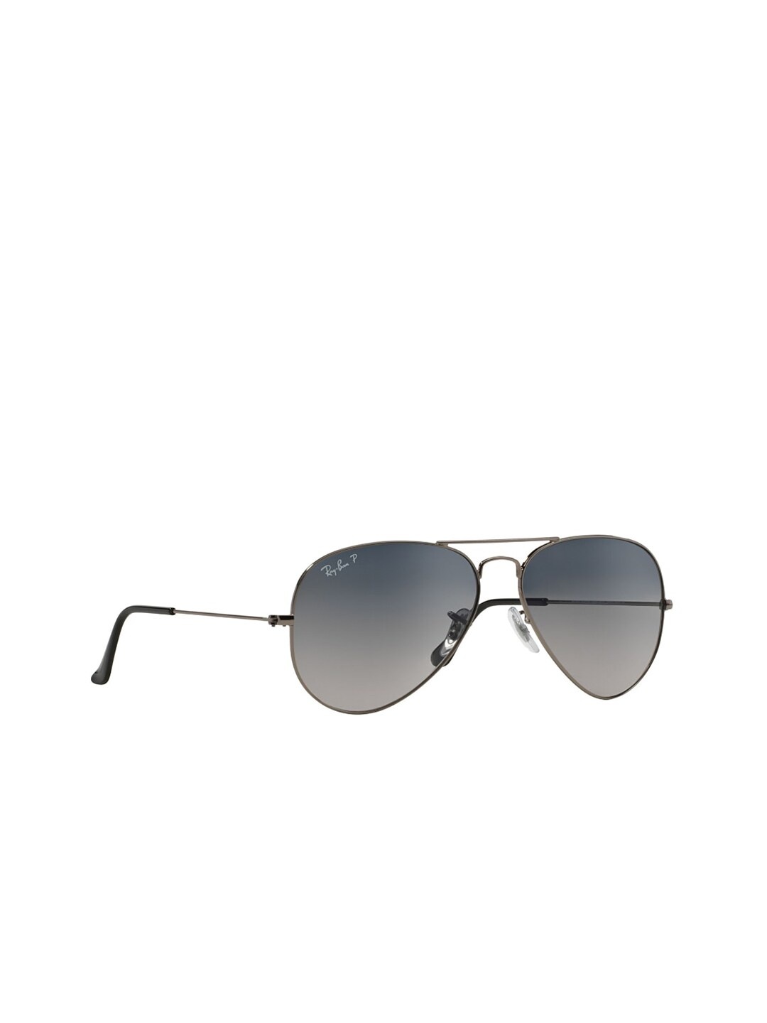 

Ray-Ban Men Aviator Sunglasses with Polarised Lens 8901279731195, Metallic