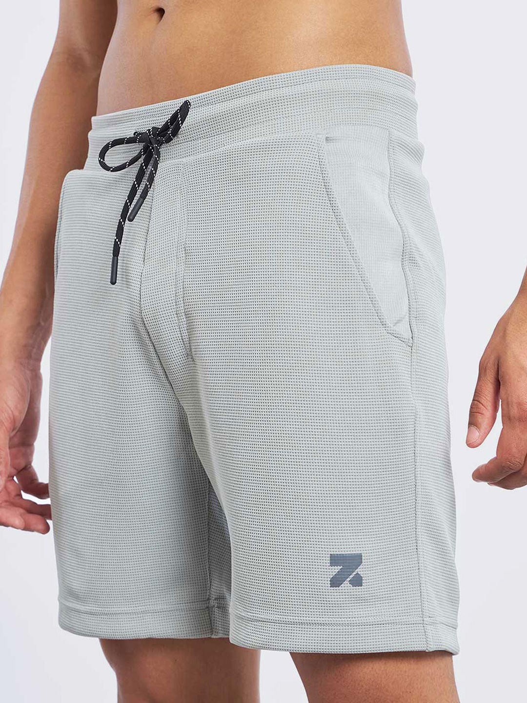 

Zymrat Men Training Sports Shorts, Grey