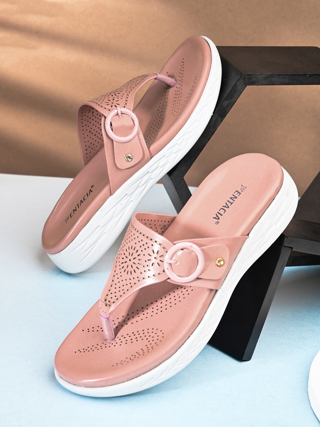

Fentacia Ultra-Light Comfort Heels, Pink