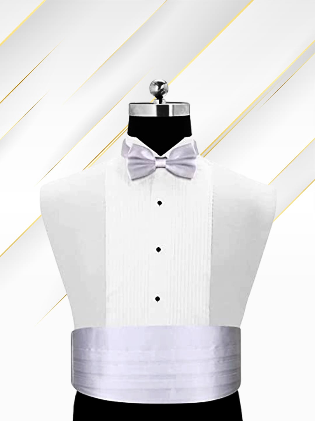 

Kastner Men Satin Cummerband & Bow Tie Set, Lavender