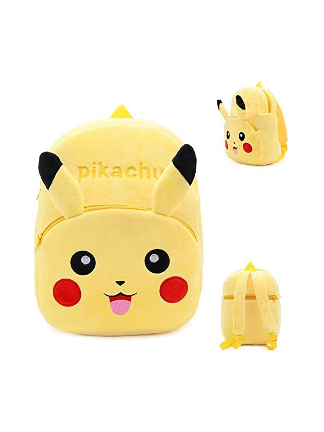 

Adbeni Kids Non-Padded Ergonomic Shoulder Straps Backpack, Yellow