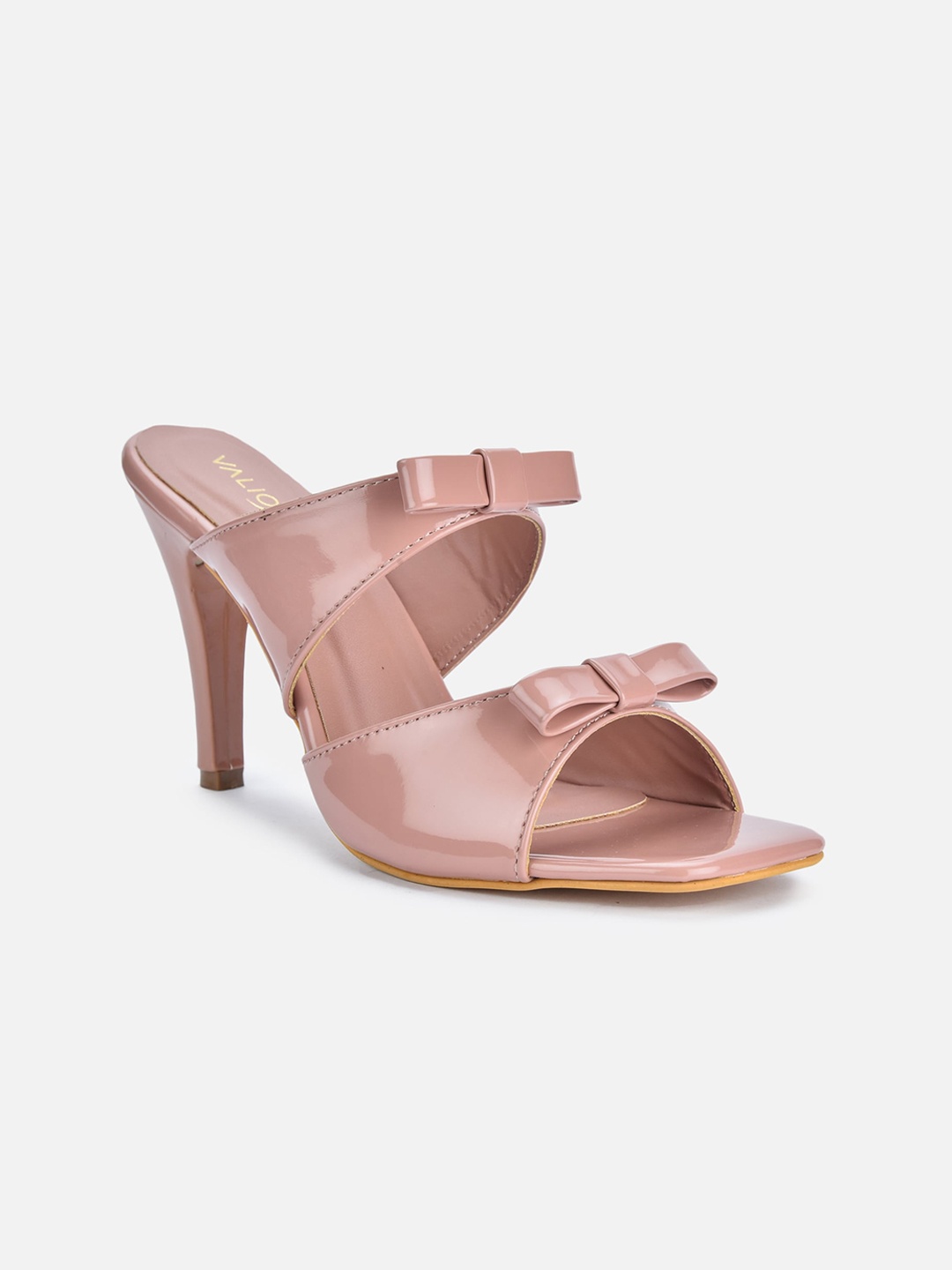 

VALIOSAA Stiletto Heels with Bows, Pink