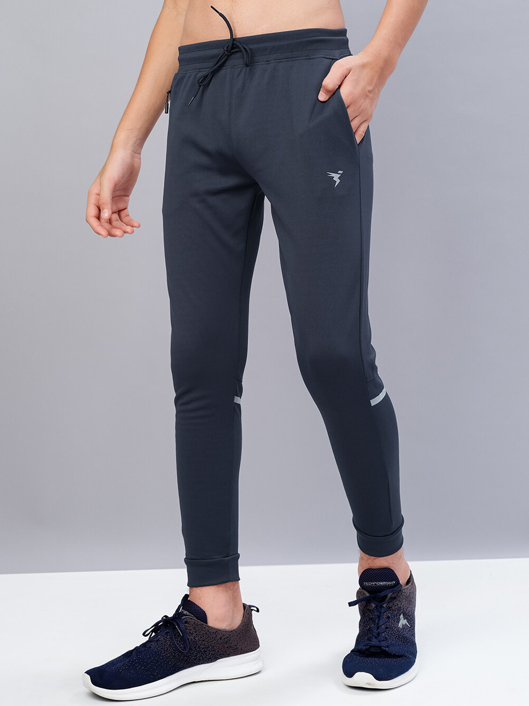

Technosport Boys Active Mid Rise Joggers, Charcoal