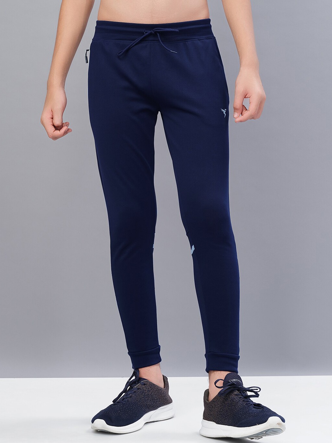 

Technosport Boys Mid-Rise Active Track Pants, Navy blue