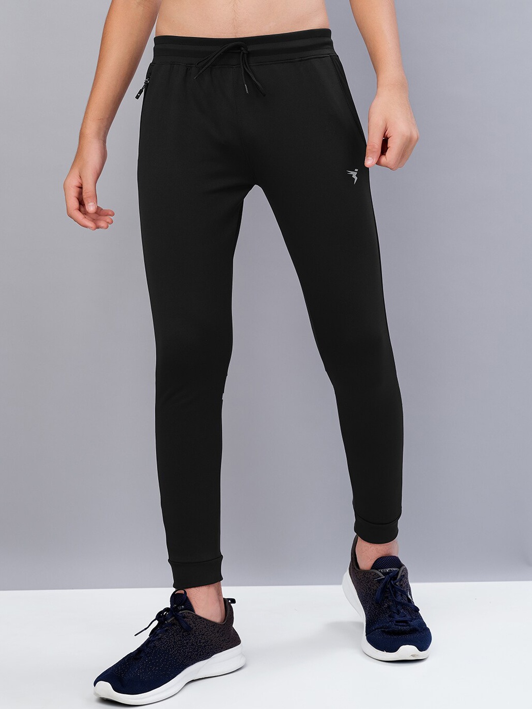 

Technosport Boys Active Mid Rise Joggers, Black