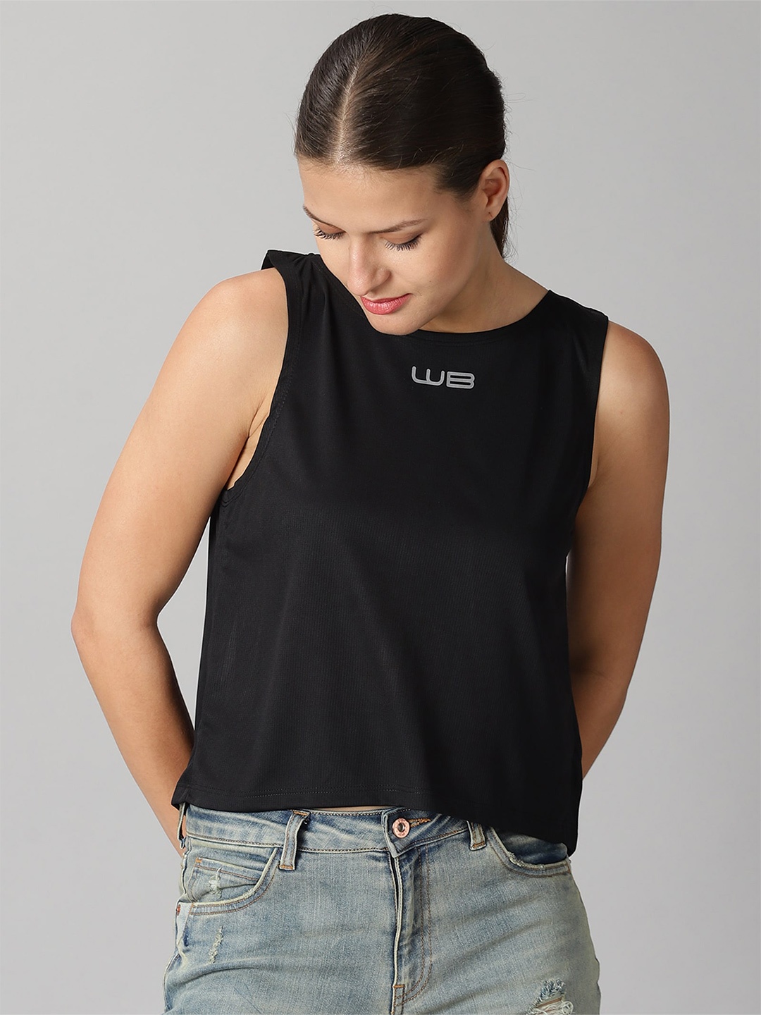 

Wildbrocket Anti Odour Back Slit T-shirt, Black