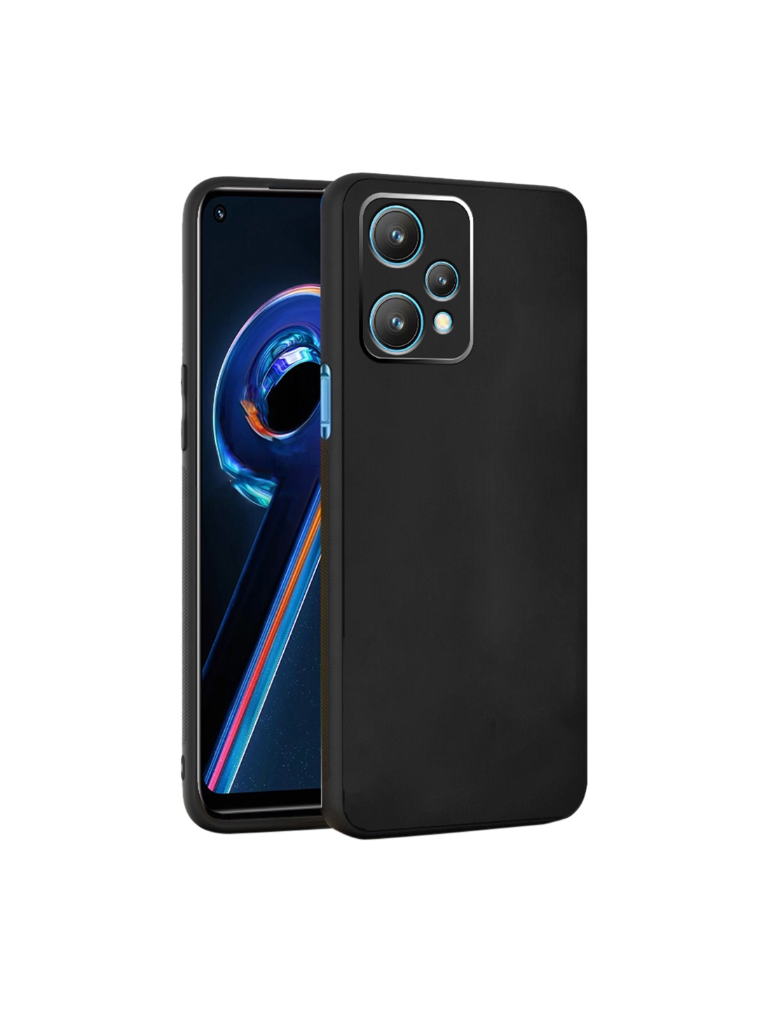 

Karwan Shock Proof TPU Realme 9 Pro Plus Phone Back Cover, Black