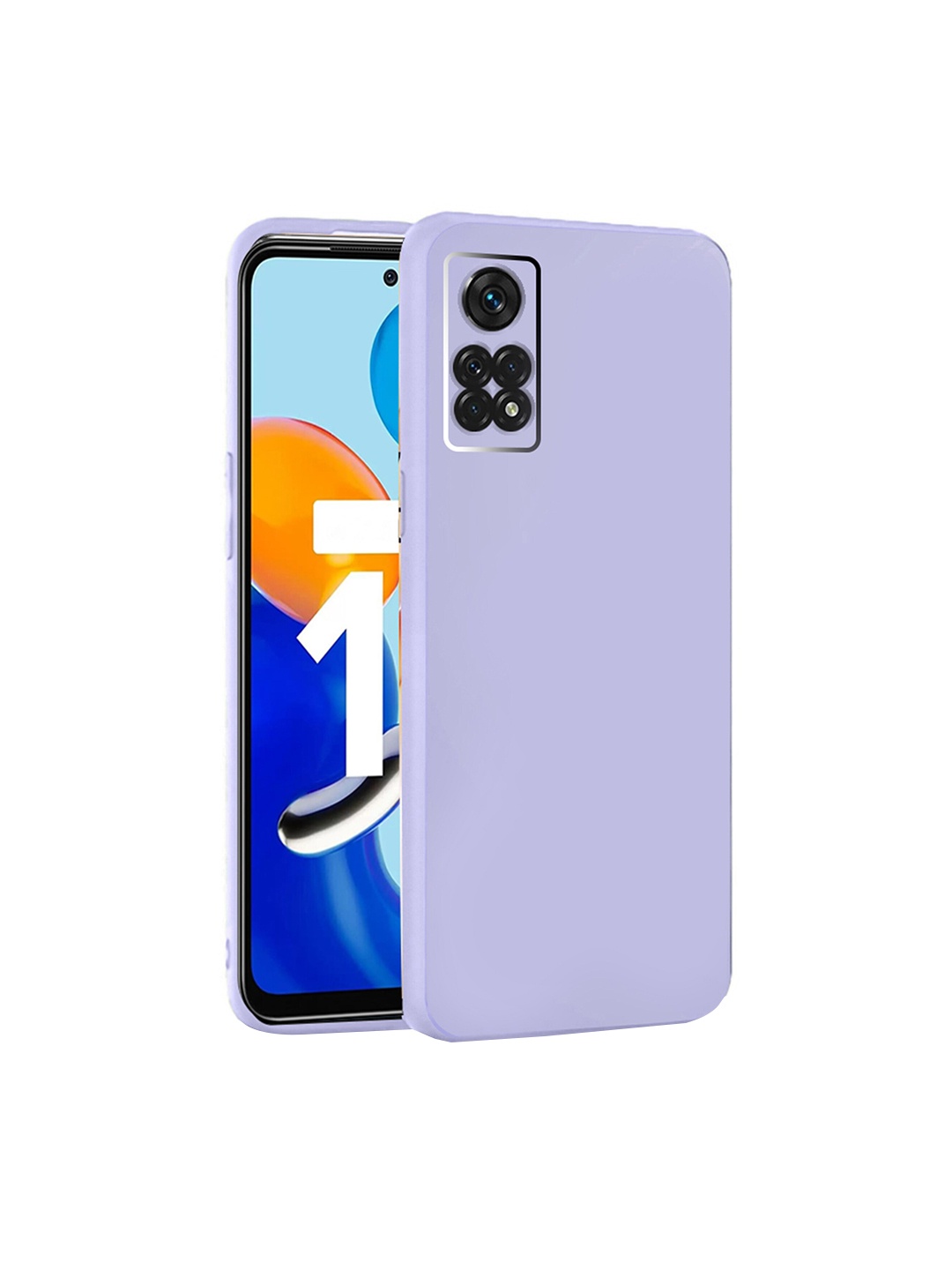 

Karwan Redmi Note 11 Mobile Back Case, Purple