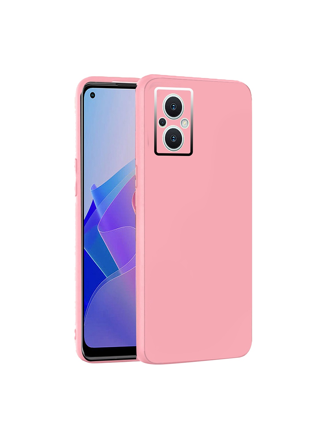 

Karwan Camera Protection Oppo F21 Pro 5G Phone Back Case, Pink