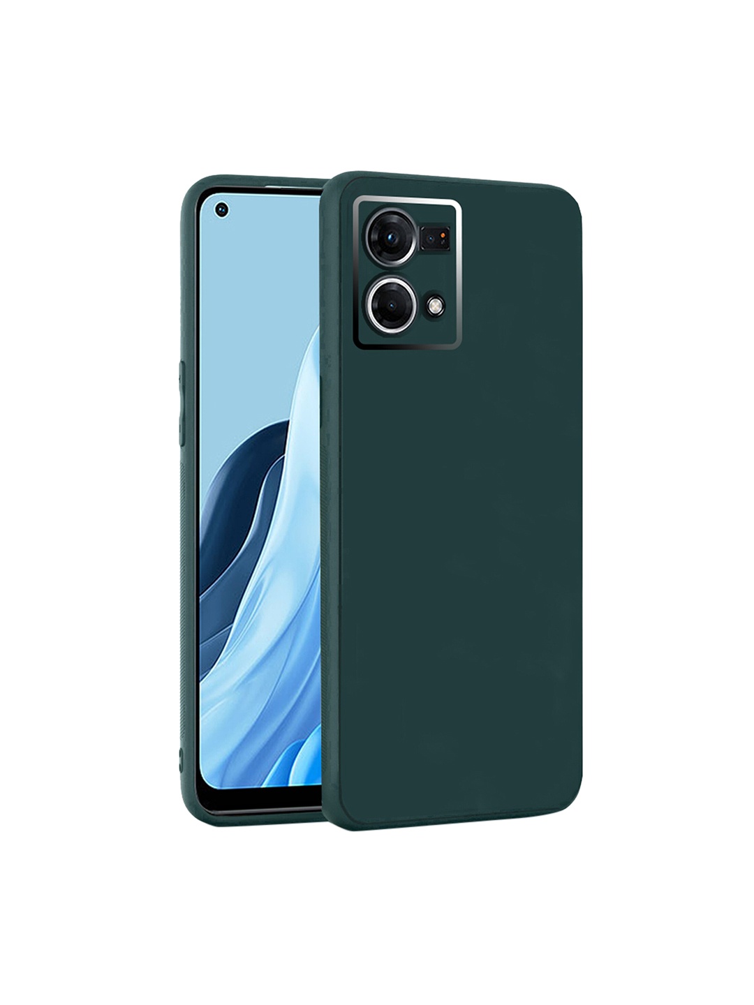 

Karwan Oppo F21 Pro 4G Camera Protection & Phone Back Cover, Green