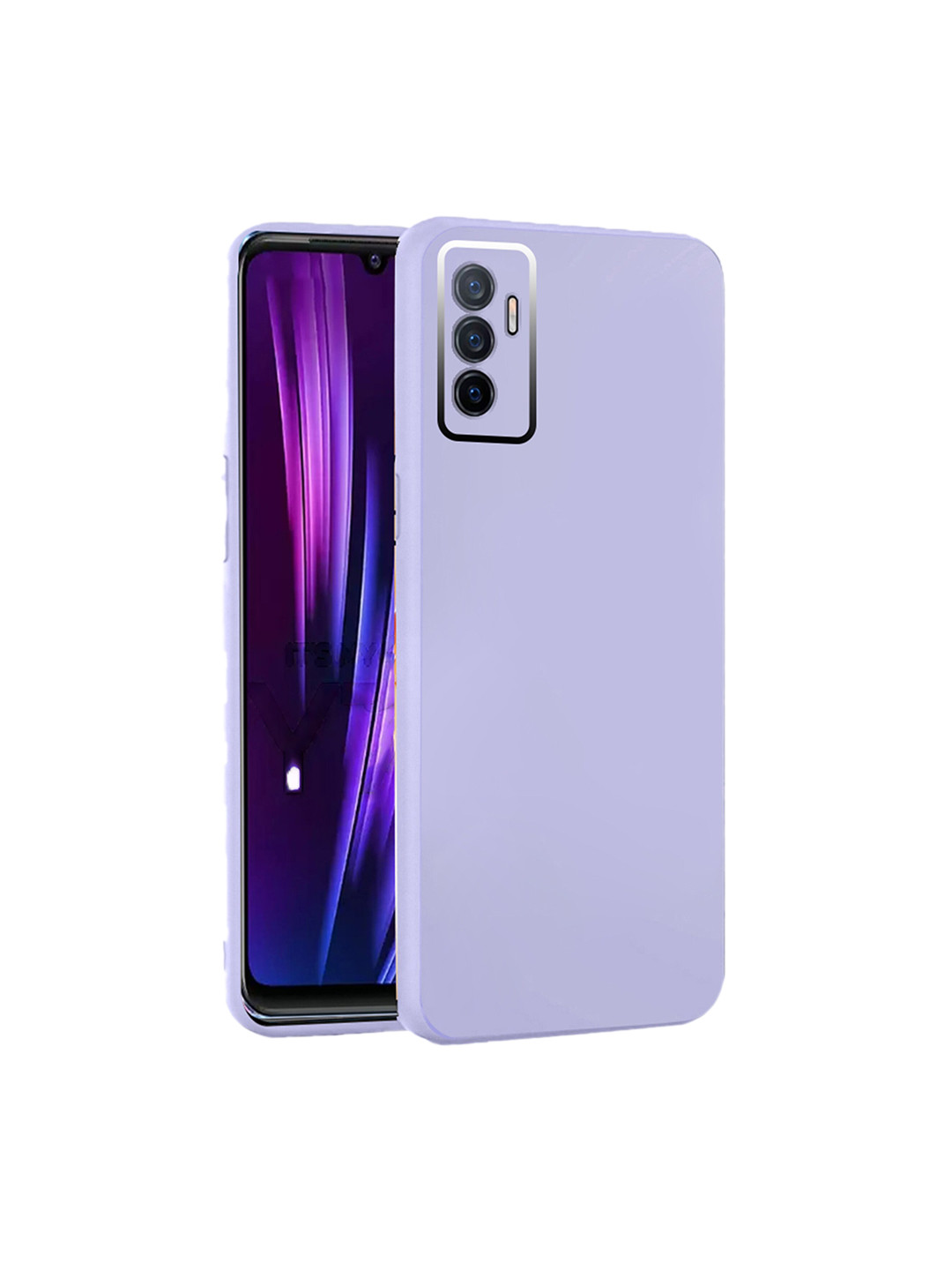 

Karwan Vivo Y75 Mobile Back Case & Cover, Lavender