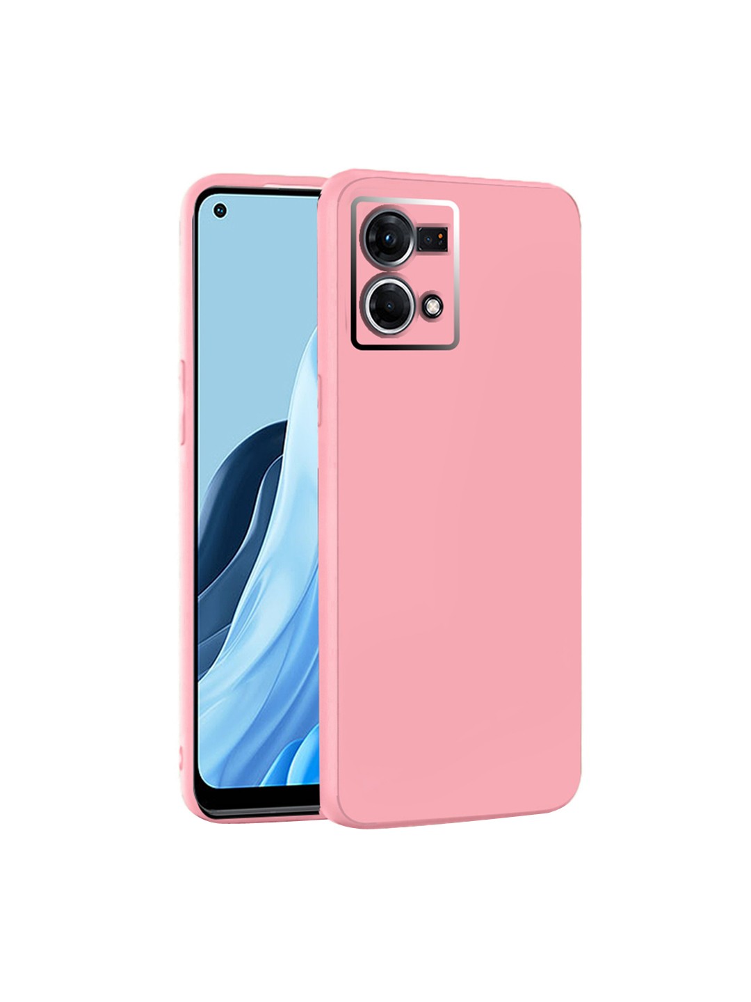 

Karwan Oppo F21 Pro 4G Shock Proof Compatible Phone Back Cover, Pink