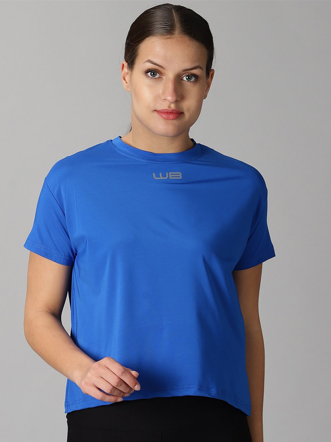 

Wildbrocket Women Anti Odour T-shirt, Navy blue