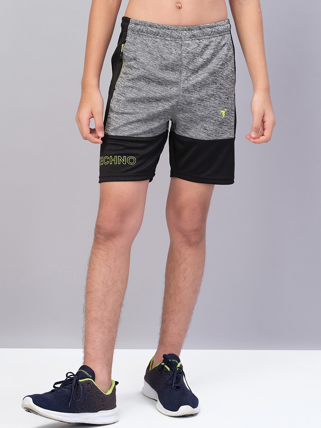 

Technosport Boys Active Sports Shorts, Black