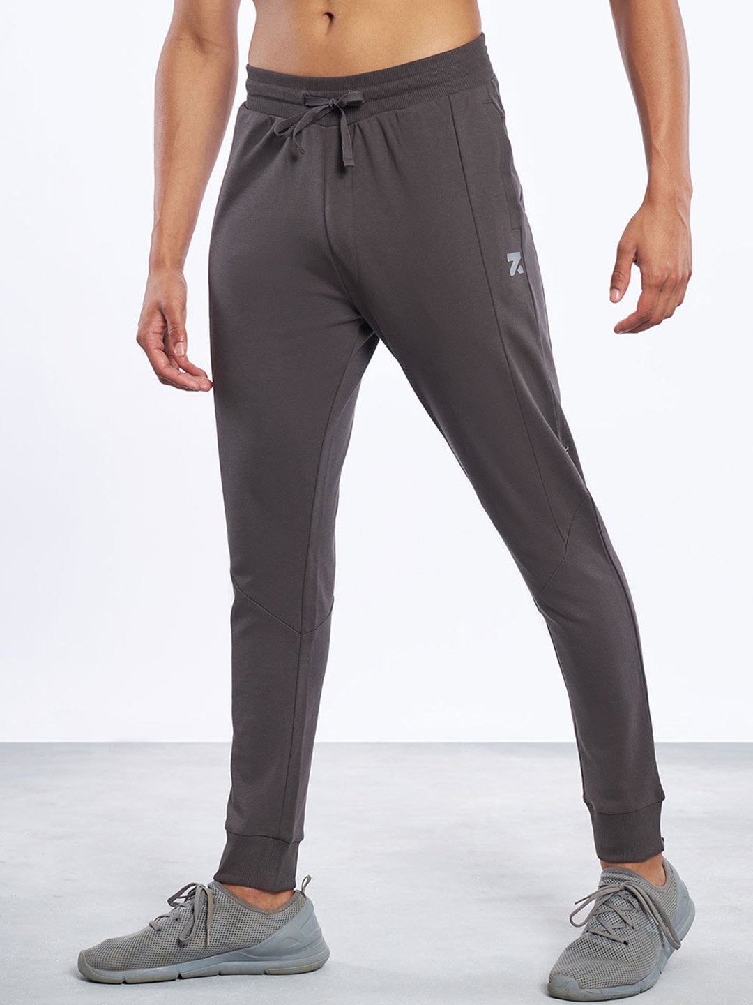 

Zymrat Men Cotton Regular Fit Jogger, Grey